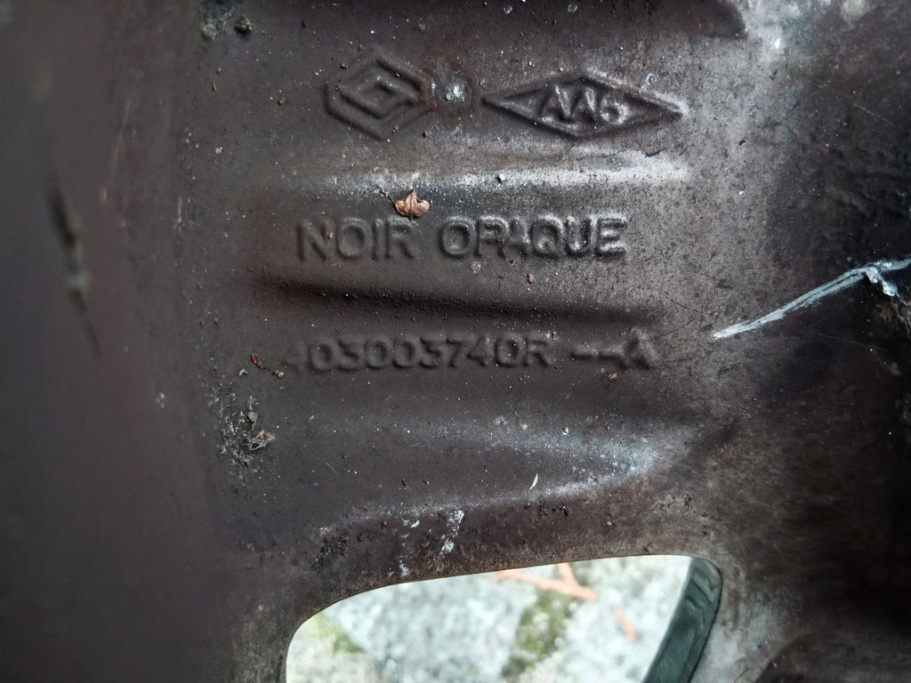 1x Alufelge 15 Zoll 6.0" 4x100 403003740R Renault Twingo Clio Rim Wheel