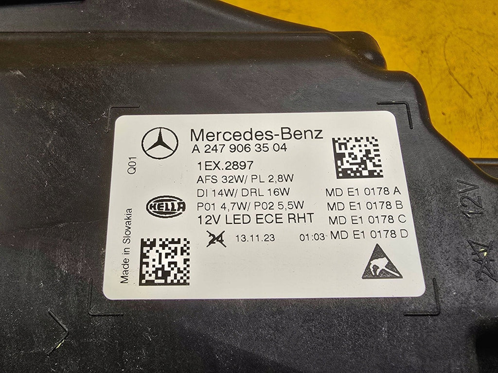Frontscheinwerfer Mercedes-Benz Gla H247 A2479063504 LED Links Headlight SCH6024076683ti
