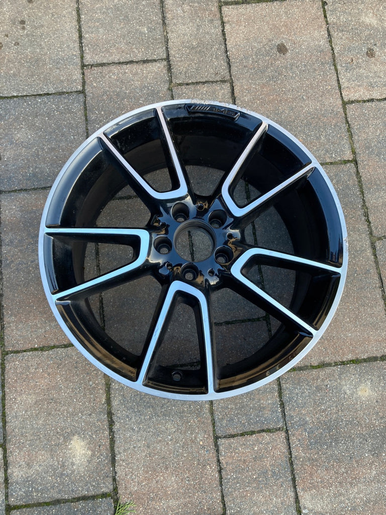 1x Alufelge 19 Zoll 8.5" 5x112 A2054012300 Mercedes-Benz W205 Rim Wheel FEL4887866086oz