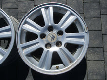 Laden Sie das Bild in den Galerie-Viewer, 4x Alufelge 16 Zoll 6.5" 5x114.3 38ET Silber Citroën Rim Wheel FEL7150255202me