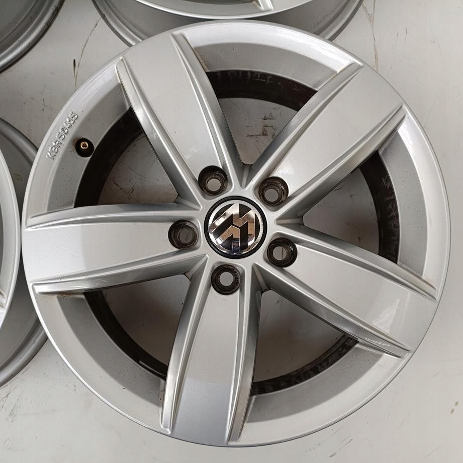 4x Alufelge 16 Zoll 6.0" 5x112 43ET 2GA601025Q Seat Ateca Karoq T-Roc Rim Wheel FEL1615103886pp