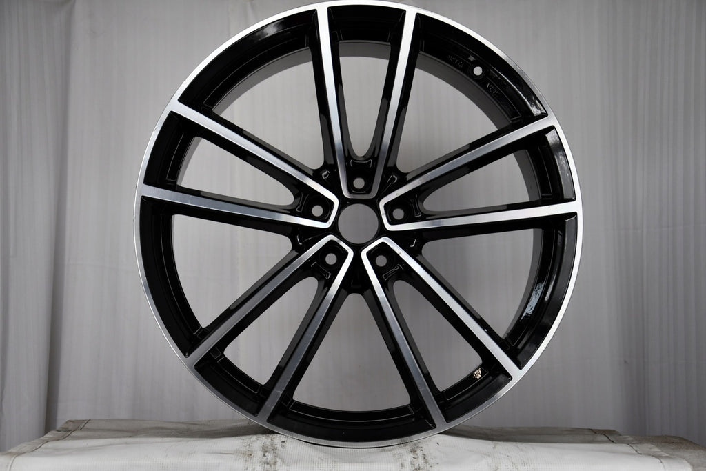 1x Alufelge 21 Zoll 8.5" 5x114.3 40ET Glanz BOR0083 Rim Wheel FEL3544288722cs