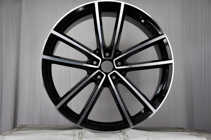 1x Alufelge 21 Zoll 8.5" 5x114.3 40ET Glanz BOR0083 Rim Wheel FEL3544288722cs