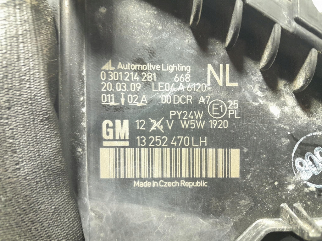 Frontscheinwerfer Opel Zafira B 321157-13252470 Links Scheinwerfer Headlight SCH1490405421da