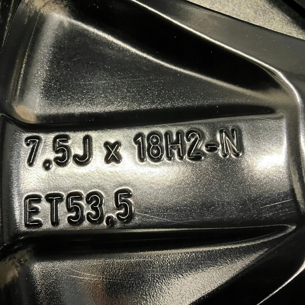 1x Alufelge 18 Zoll 7.5" 4x112 53 5ET A2434010100 Mercedes-Benz Eqa Amg FEL2630120290vh