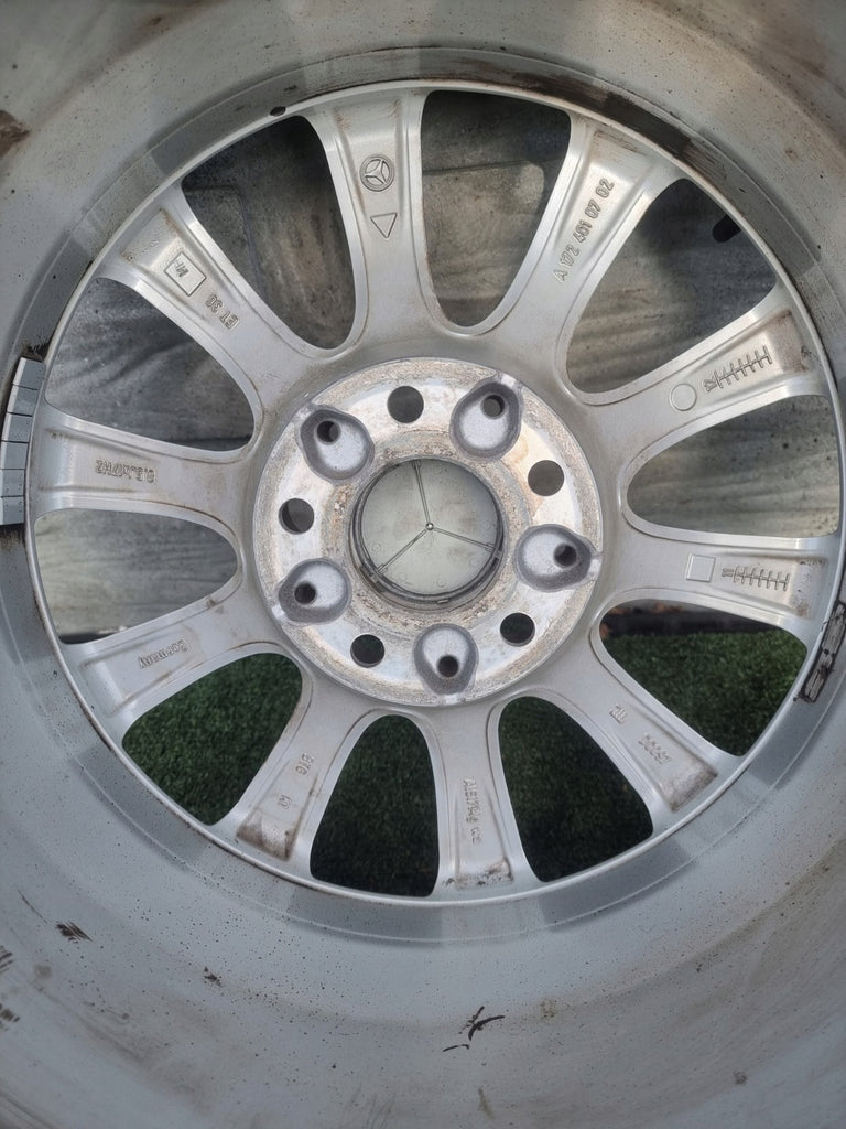 4x Alufelge 17 Zoll 8.5" 5x112 36ET A1724010702 Mercedes-Benz Slk R172 Rim Wheel FEL2165181655bx