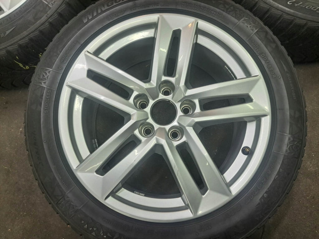 4x Alufelge 17 Zoll 7.0" 5x112 42ET Glanz Silber 8W0601025P Audi A4 A3 I Passat FEL3635643871jx