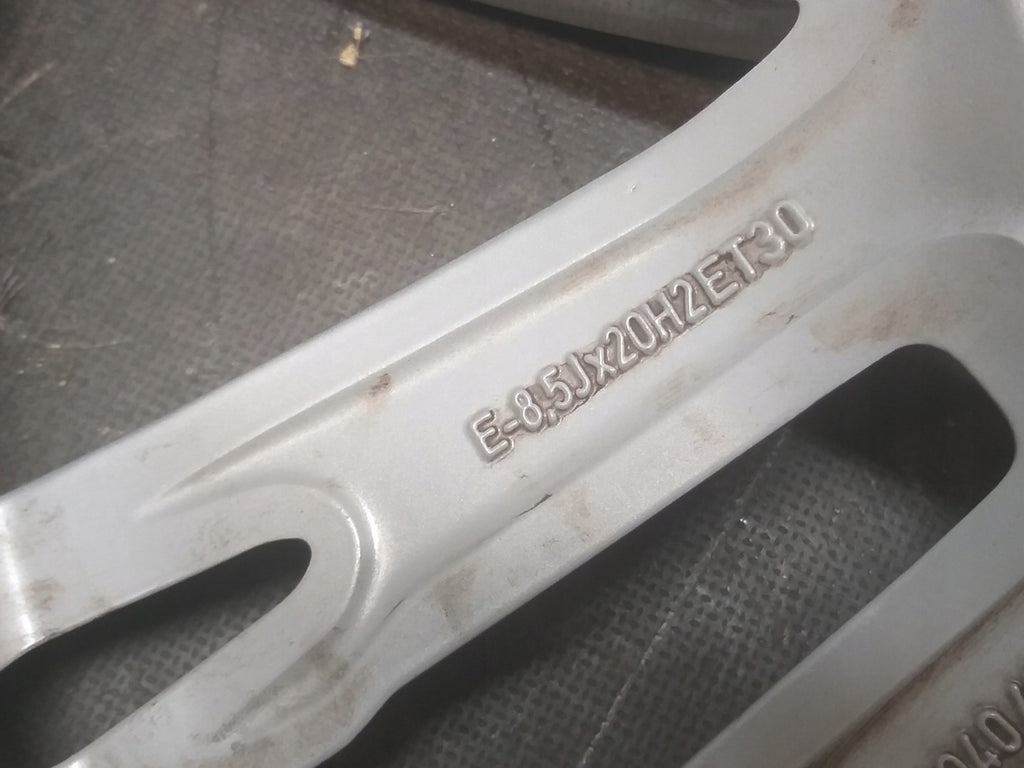 1x Alufelge 20 Zoll 8.5" 5x112 30ET Glanz Silber 4K8601025F Audi A6 C8 Rim Wheel FEL8179684784yp