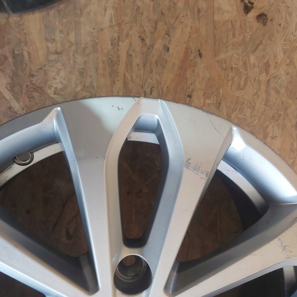 1x Alufelge 16 Zoll 6.5" 5x114.3 44ET Glanz Silber 403004651R Renault Megane Iv FEL1846436446ef