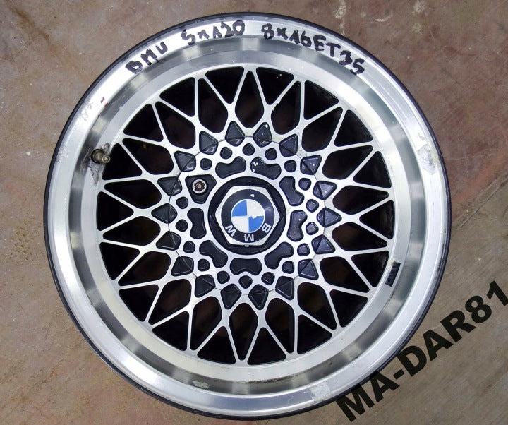 1x Alufelge 16 Zoll 8.0" 5x120 35ET 6880047 BMW 3 E36 E46 5 E39 E34 Rim Wheel FEL6735931689rf