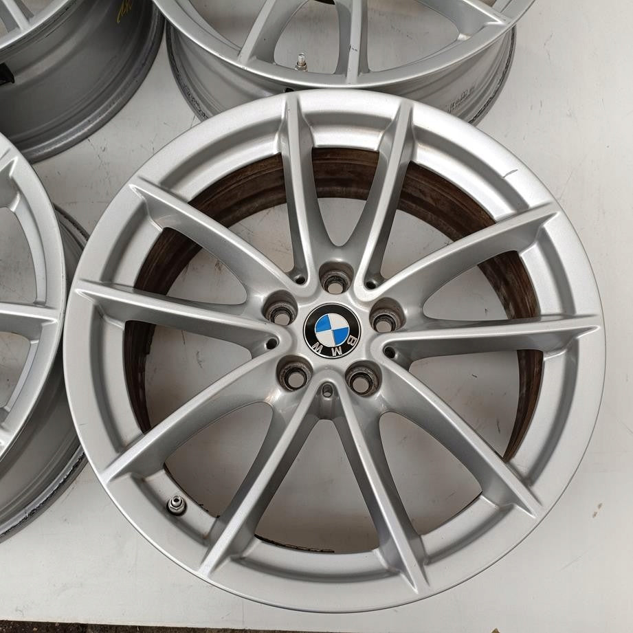 4x Alufelge 18 Zoll 7.0" 5x112 22ET Glanz Silber 6880047 BMW X3 G01 G02 FEL3102000246ge