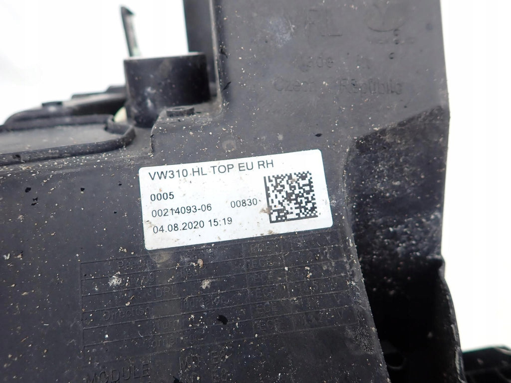 Frontscheinwerfer VW Id.3 10B941036A LED Rechts Scheinwerfer Headlight SCH3077001510zb