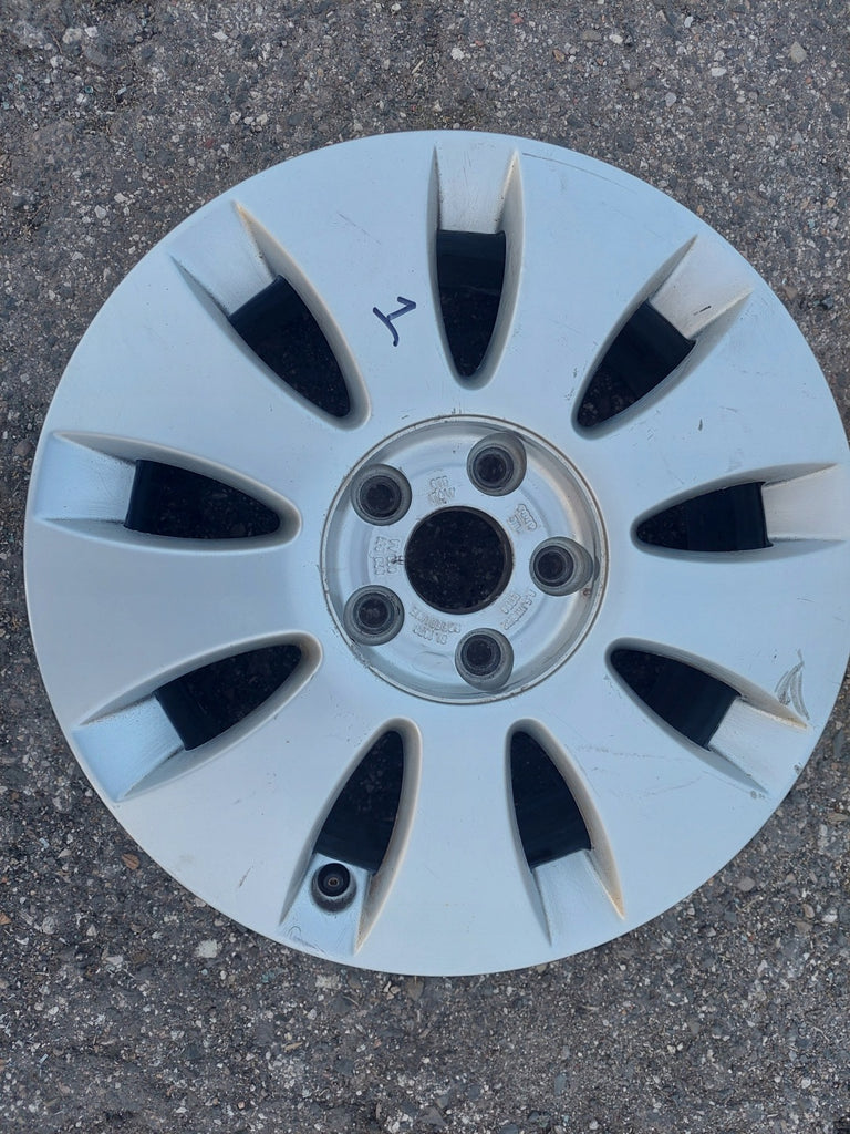 1x Alufelge 16 Zoll 6.5" 5x112 50ET Glanz Silber 8P0601025AA Audi B6 B7 FEL4032186513zw