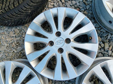 Load image into Gallery viewer, 4x Alufelge 16 Zoll 5.5" 4x100 54ET Glanz Silber 52910-1J300 Hyundai I Rim Wheel FEL3810841974ul