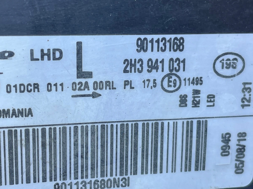 Frontscheinwerfer VW Amarok 2H3941032 Xenon Ein Stück (Rechts oder Links) SCH5180652000in