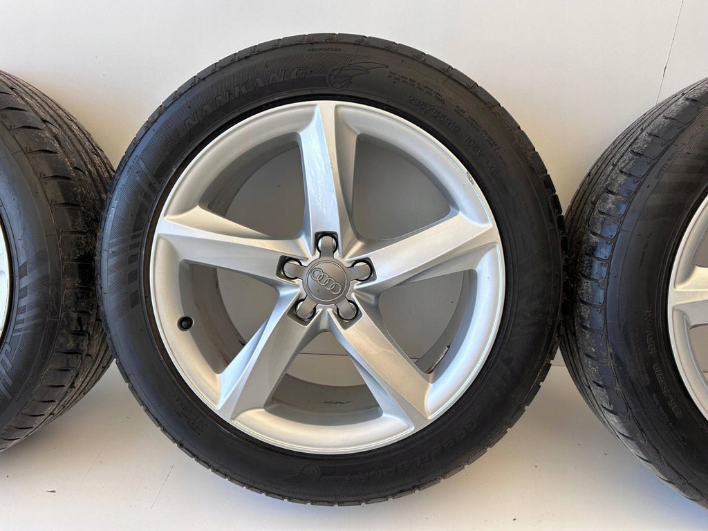 4x Alufelge 18 Zoll 8.0" 5x112 45ET Glanz Silber 4E0601025BA Audi A8 Rim Wheel FEL3670711469yo