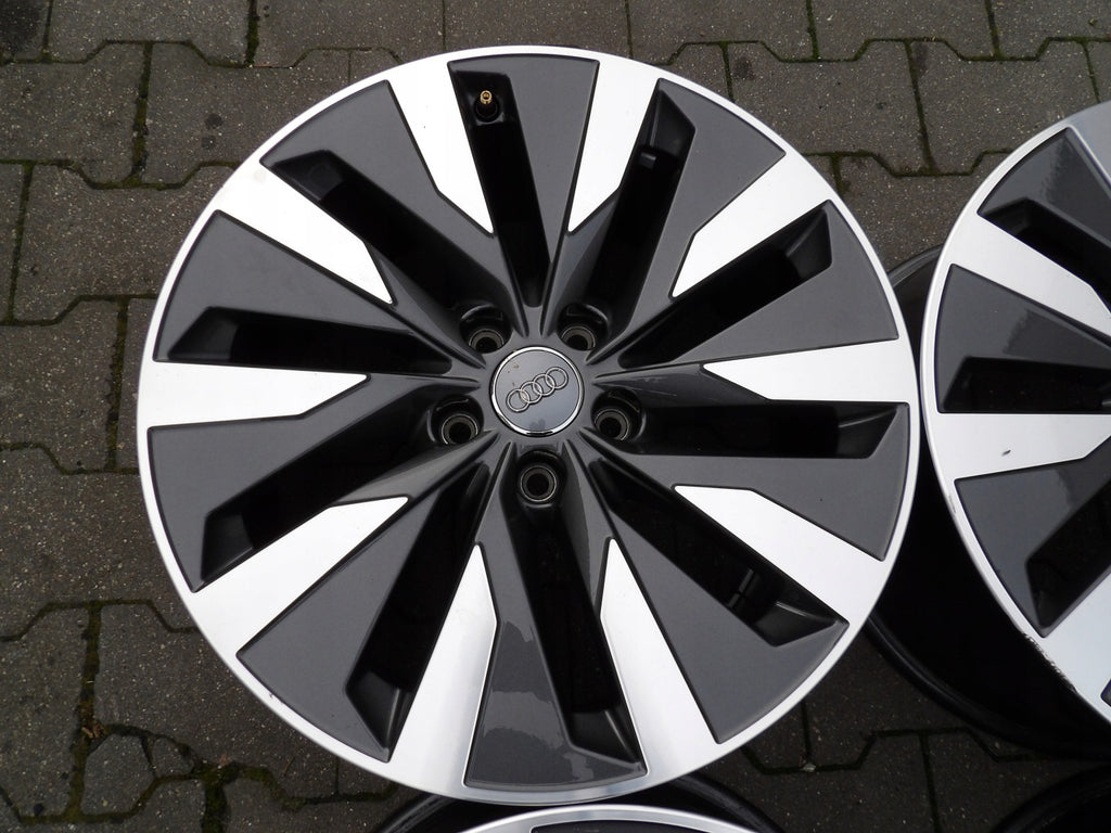 4x Alufelge 18 Zoll 8.0" 5x112 39ET Glanz Grau 4K0601025B Audi C8 Mg Rim Wheel FEL4491806555fu