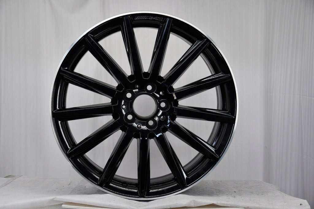1x Alufelge 20 Zoll 8.0" 5x112 48ET Glanz Schwarz A2474011600 Mercedes-Benz FEL9510864288id