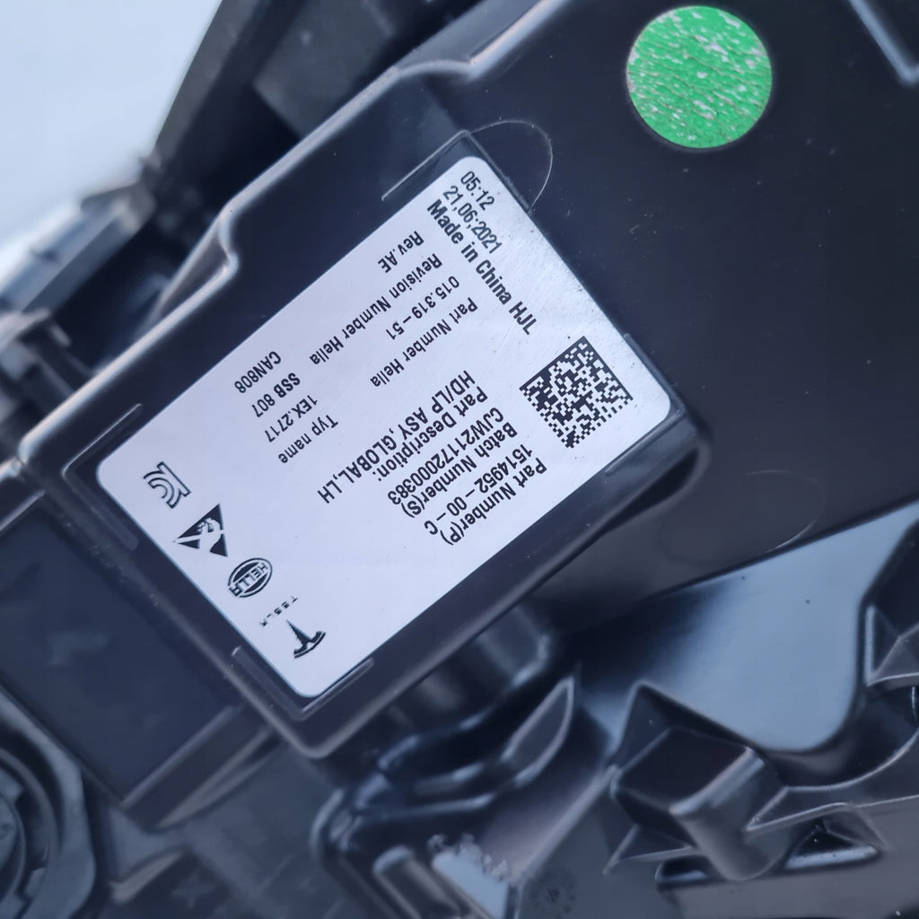 Frontscheinwerfer Tesla 3 1514952-00-C Links Scheinwerfer Headlight