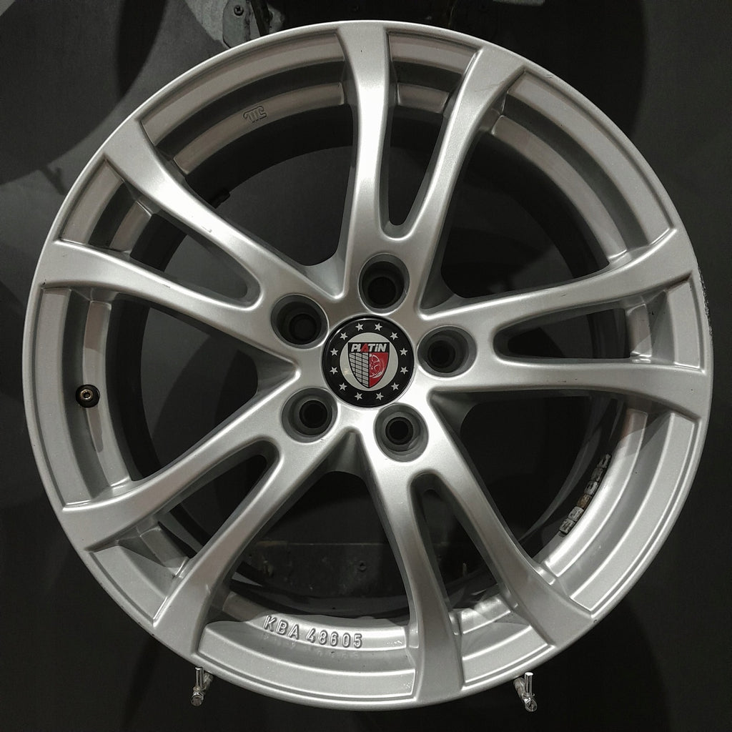4x Alufelge 17 Zoll 7.5" 5x112 42ET Glanz Silber KBA48605 VW Passat B8 Rim Wheel FEL4037377136cj
