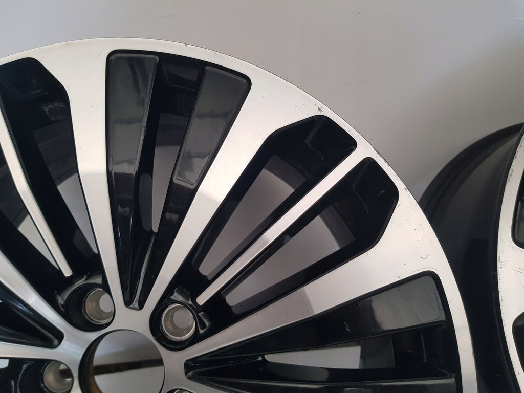 1x Alufelge 18 Zoll 8.0" 5x108 42ET Glanz Schwarz 32209455 Volvo Xc90 Xc60