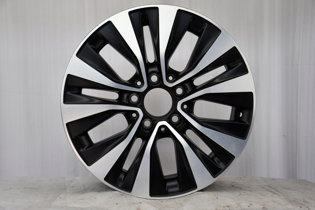 1x Alufelge 16 Zoll 6.5" 5x112 44ET Matt Schwarz A1774010000 Mercedes-Benz