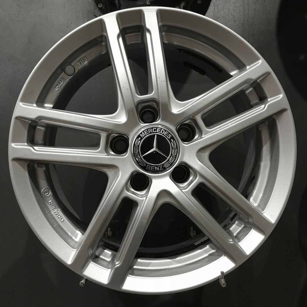 4x Alufelge 16 Zoll 6.5" 5x112 44ET KBA51750 Mercedes-Benz W176 W246 Rim Wheel FEL1618278958xf