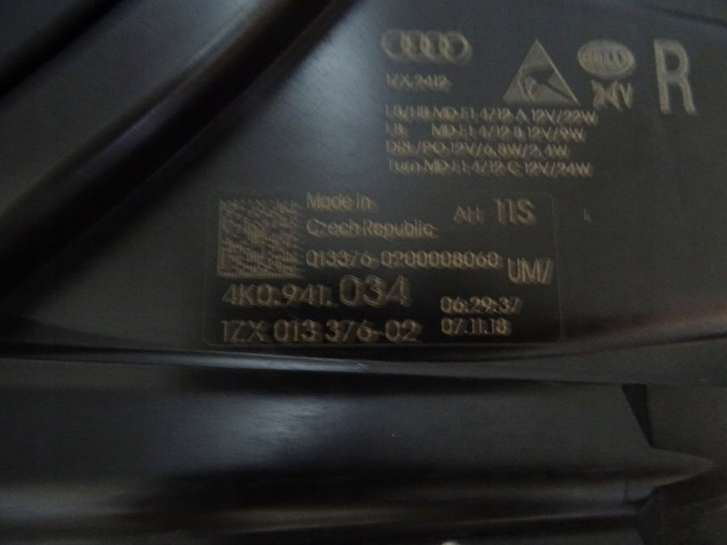 Frontscheinwerfer Audi A6 C8 4K0941033 4K0941034 Full LED Ein Satz Headlight SCH4190839915ia