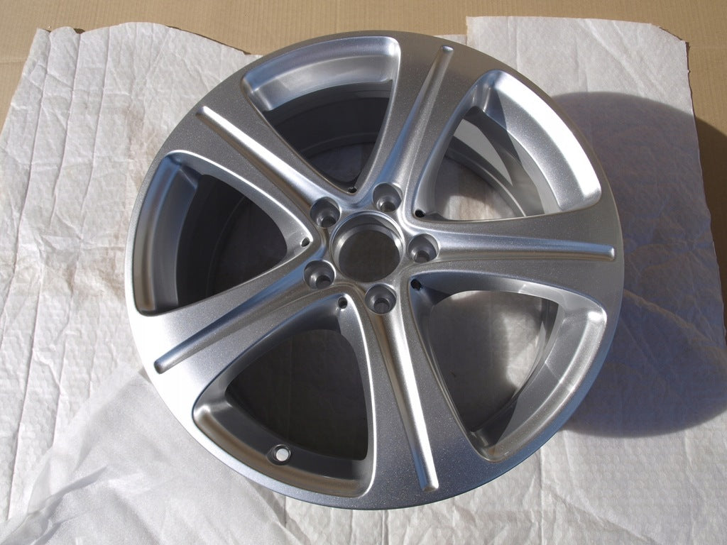 1x Alufelge 18 Zoll 8.0" 5x112 43ET Glanz Silber A2134011400 Mercedes-Benz W213 FEL2386592130ve