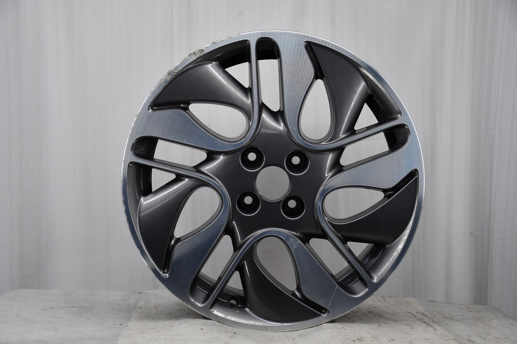 1x Alufelge 17 Zoll 7.0" 4x100 44ET Glanz Graphit 403000803- Mg Captur Clio 1