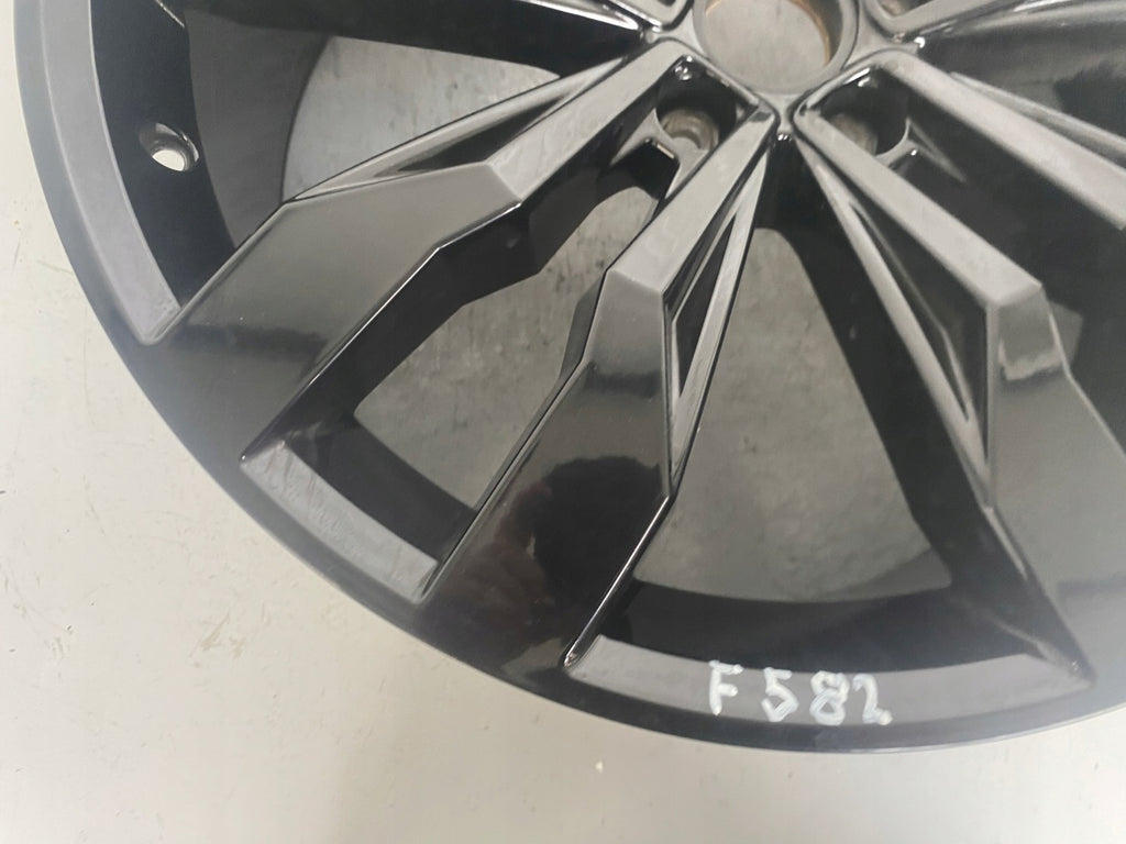 1x Alufelge 20 Zoll 8.5" 5x112 38ET Glanz Schwarz 5NA601025G Mg Tiguan Rim Wheel FEL7454355256fb