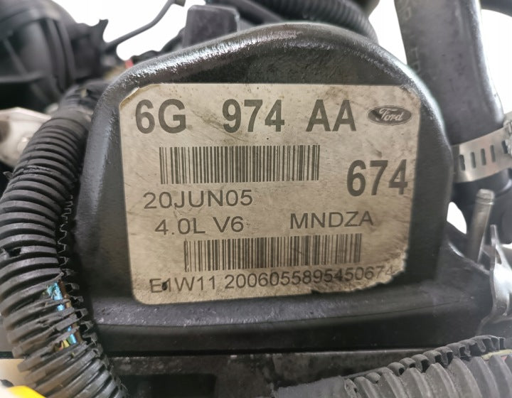 Motor Ford Fiesta II Fbd 6G974AA 4.0 97PS 71kW 156TKm Benzin Engine Komplett MOT2502436497qg