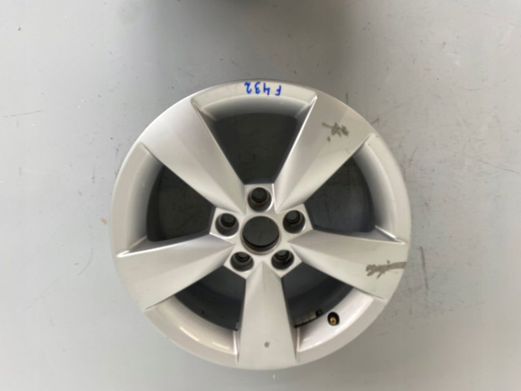 1x Alufelge 15 Zoll 6.0" 5x100 38ET Glanz Silber 5JA601025 Skoda Fabia Rapid FEL4994503157cj