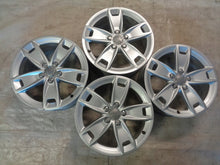 Load image into Gallery viewer, 4x Alufelge 17 Zoll 7.5" 5x112 56ET Glanz Silber 8P0601025BL Audi A3 Rim Wheel FEL3884853578rx