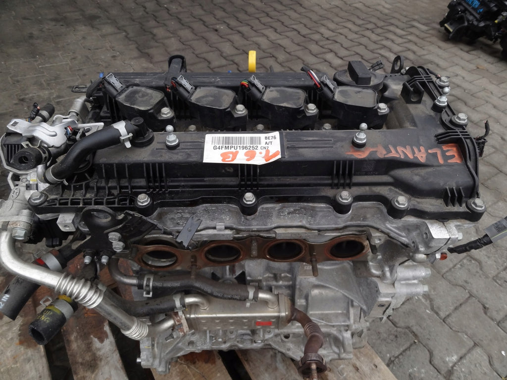 Motor Hyundai Elantra VII G4FM 1.6 122PS 90kW 75TKm 2023 Benzin Unkomplett
