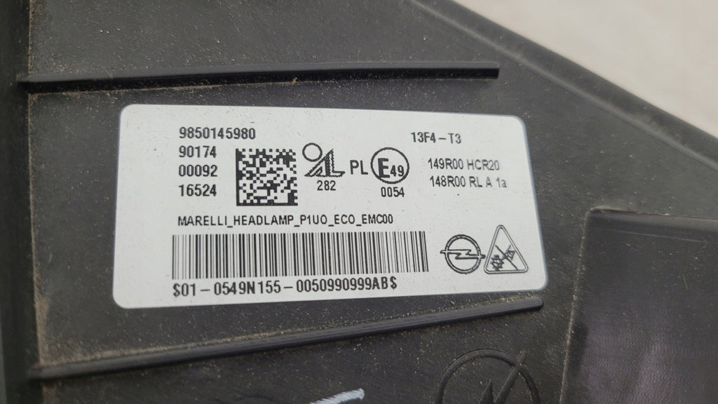 Frontscheinwerfer Opel Grandland 9850145980 LED Links Scheinwerfer Headlight SCH9019045269dn