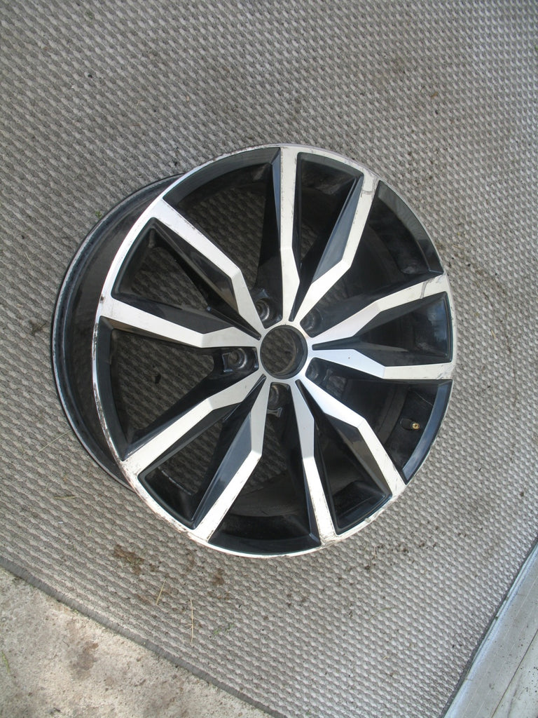 1x Alufelge 18 Zoll 8.0" 5x112 41ET Glanz Schwarz 1K8601025M VW Scirocco FEL6819261936rp
