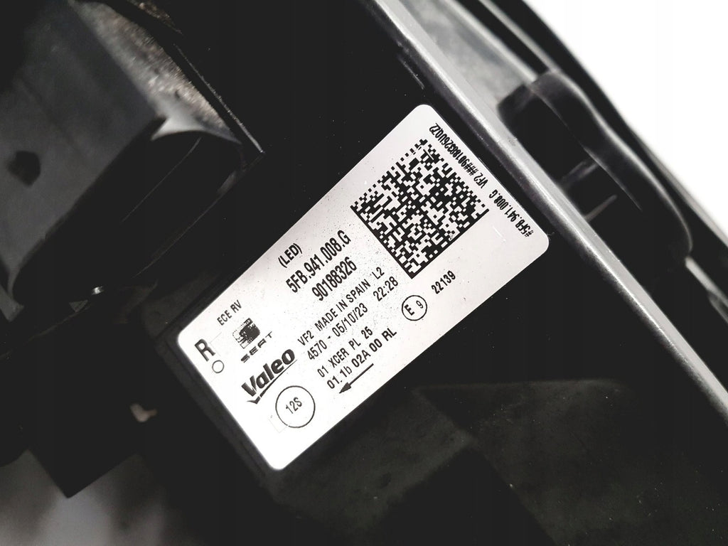 Frontscheinwerfer Seat Leon 5FB941008G Full LED Rechts Scheinwerfer Headlight