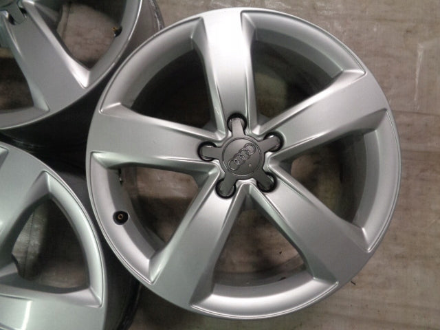 4x Alufelge 18 Zoll 7.5" 5x112 37ET Glanz Silber 4G0601025M Audi A6 C7 Rim Wheel FEL7086096650pi