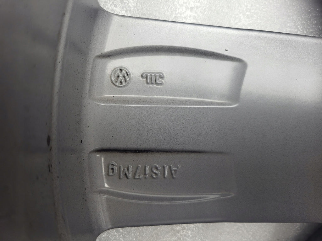 1x Alufelge 19 Zoll 7.0" 5x112 43ET Glanz Graphit 5NN601025 Mg Tiguan Allspace