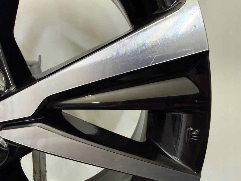 1x Alufelge 18 Zoll 7.0" 5x114.3 35ET Glanz Schwarz CMS1351-11 Toyota C-Hr FEL5013587991ut