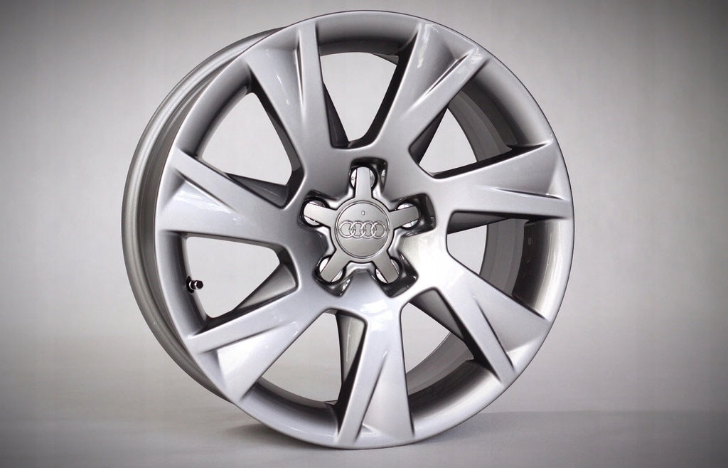 4x Alufelge 17 Zoll 7.5" 5x112 28ET Glanz Grau Audi A5 Rim Wheel FEL8450161189we
