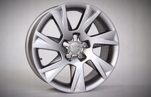 Laden Sie das Bild in den Galerie-Viewer, 4x Alufelge 17 Zoll 7.5" 5x112 28ET Glanz Grau Audi A5 Rim Wheel FEL8450161189we