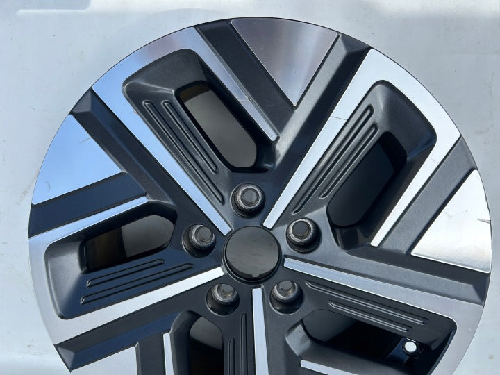1x Alufelge 17 Zoll 7.0" 5x114.3 50ET Glanz 52910-DD000 Hyundai Kona Rim Wheel FEL7767213272mc