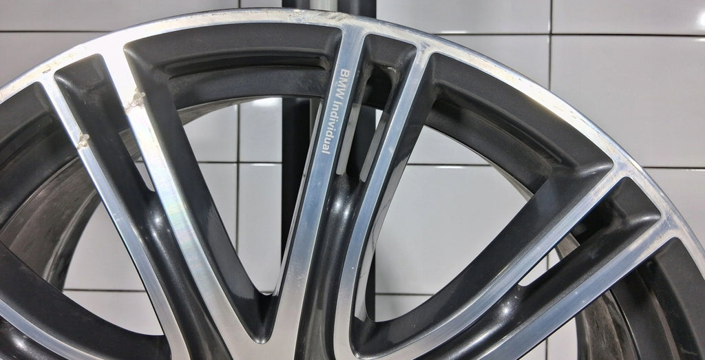 1x Alufelge 20 Zoll 8.0" 5x112 30ET Glanz Grau 8053501 BMW G31 G30 Rim Wheel FEL9411939192dv