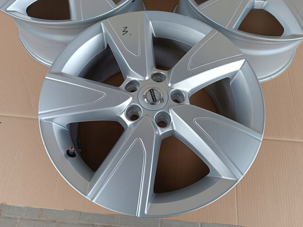 1x Alufelge 17 Zoll 7.5" 5x108 50 5ET 31680565 Volvo Rim Wheel FEL3044623534hk