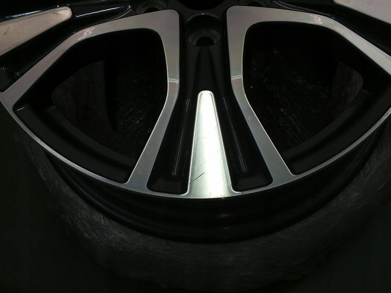 1x Alufelge 17 Zoll 7.0" 5x114.3 39ET Glanz Graphit PZ49M-X0670- Mg Rav