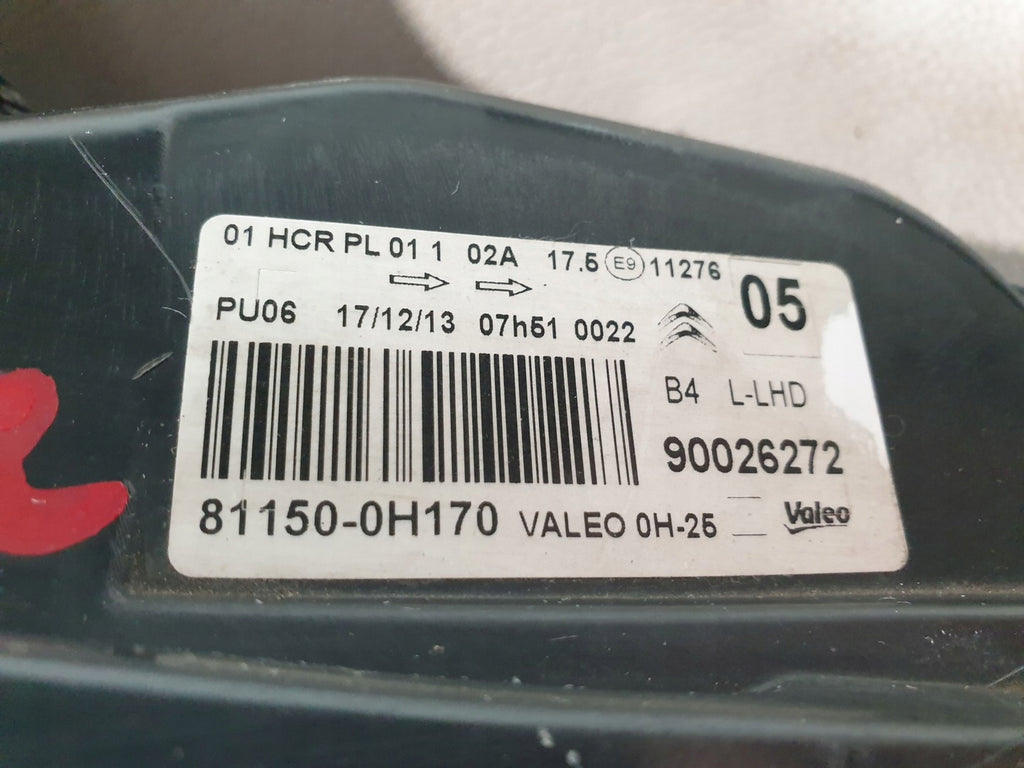 Frontscheinwerfer Citroën C1 II 81150-0H170 90026272 Links Headlight SCH4667340902gd