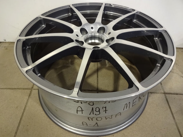 1x Alufelge 19 Zoll 9.5" 5x112 60ET A1974010402 Mercedes-Benz Sls Amg Rim Wheel