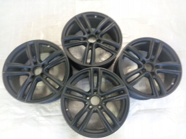 4x Alufelge 18 Zoll 7.0" 5x112 43ET Matt Schwarz Audi 4 I Rim Wheel FEL2900418266cp
